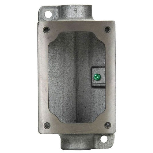 Crouse-Hinds EDSC271 1-Gang Through Feed Enclosure