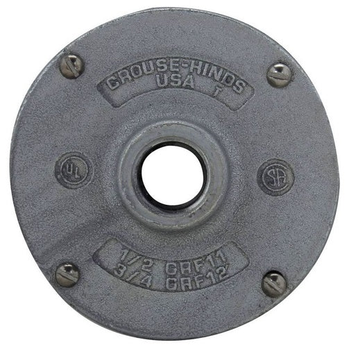 Crouse-Hinds GRF11-SA 1/2" Alum Hub Cover