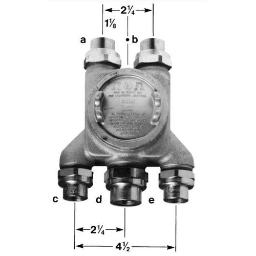 Crouse-Hinds GUAP777775 Junction Box W/Hub