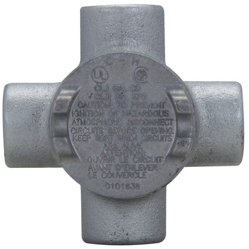 Crouse-Hinds GUAX16 1/2" Guax Conduit Body & Cover
