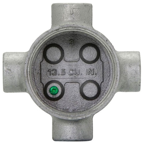 Crouse-Hinds GUAX360 1" Guax Conduit Body