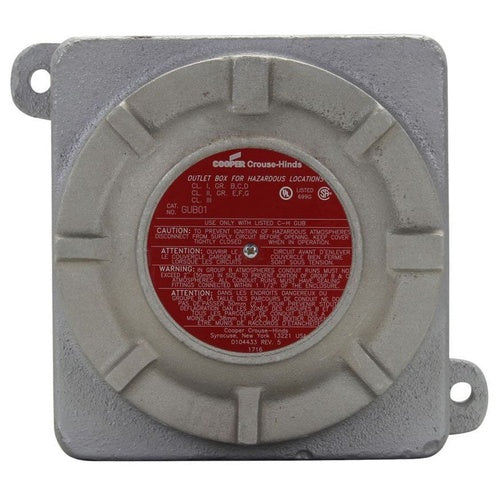 Crouse-Hinds GUB-MP02 Junction Box Mounting Plate