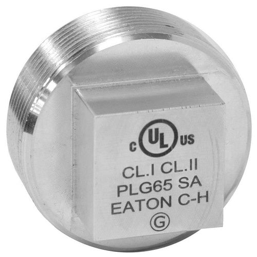 Crouse-Hinds PLG15-SA 1/2" Alum Square Head Plug