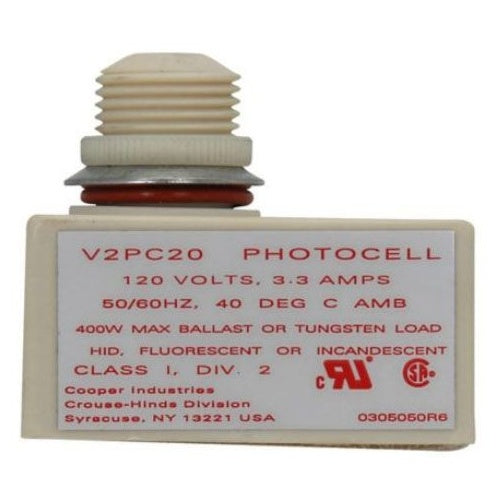 Crouse-Hinds V2PC20 120V 50/60Hz Photocell