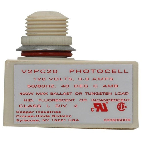 Crouse-Hinds V2PC22 220/240V Photocell