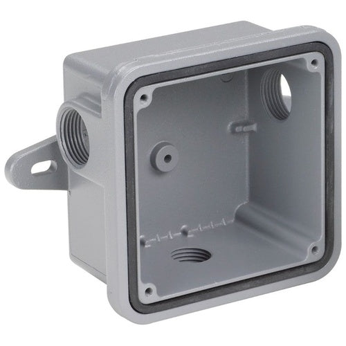 Federal-Signal WB Weatherproof Back Box, Gray (Obs)