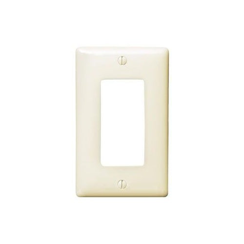 HUBW NPJ26LA 1-Gang Light Almond Decorator Wallplate