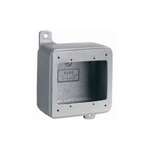 Killark 2FD Device Box 2-Gang Aluminum (Blank)