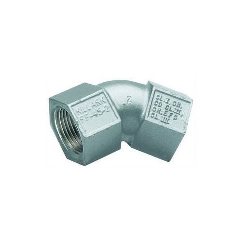 Killark FF-45-1M Elbow 45 1/2" Fe Female/Female