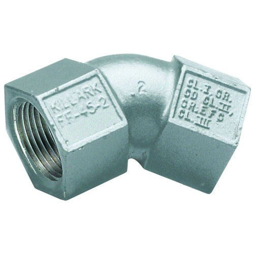 Killark FF-45-1 Elbow 45 1/2" Aluminum Female/Female