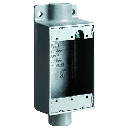 Killark FSC-2M 3/4" Feed Thru Shallow Iron