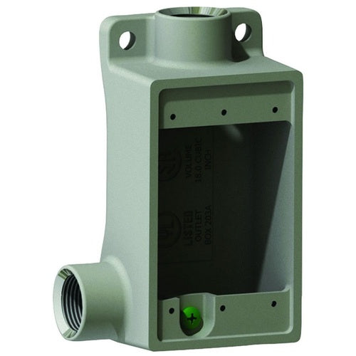 Killark FSL-2 Fsl" 3/4" Aluminum Shallow Feed Thru