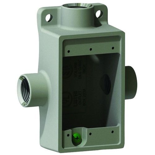 Killark FST-1M 1/2" FS Box Shallow"T" Iron