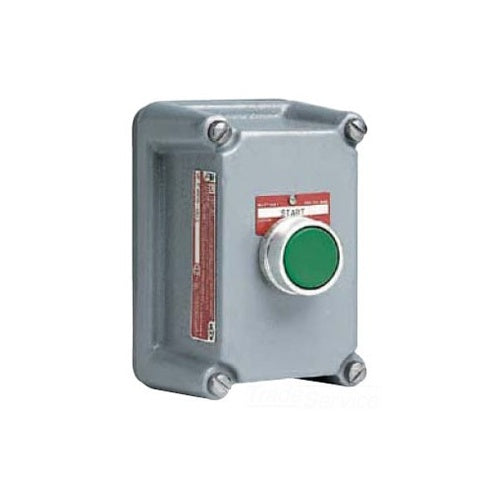 Killark FXCS-0B1 Single Green Pushbutton