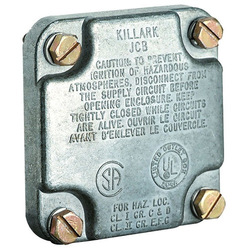 Killark JCB JL Series Blank Cover
