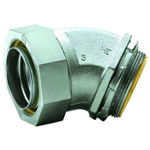 Killark K10041 1" 45-Deg Liquidtight Connector Insulated