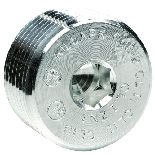 Killark PLUG3 1" Steel Recessed Plug