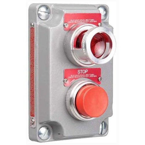 Killark XCS-0B13-C Pushbutton & Pilot Light Station Cover