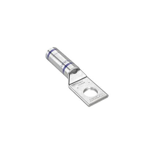 Panduit LCA6-14-L Copper Lug 1-Hole #6Awg 1/4 Stud Pkg 50