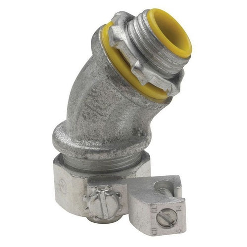 Crouse-Hinds LTB7545G 3/4" 45D Liquidtight Connector