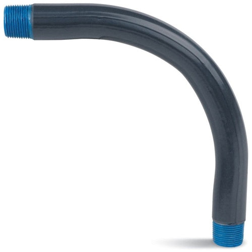 Ocal LRELL21/2X18-G PVC Coated Elbow 90-Deg 2-1/2" R18" Steel Gray