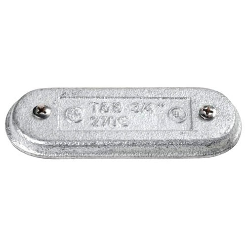 T&B 370F 1" Cast Cover, Gray Iron, Form 7