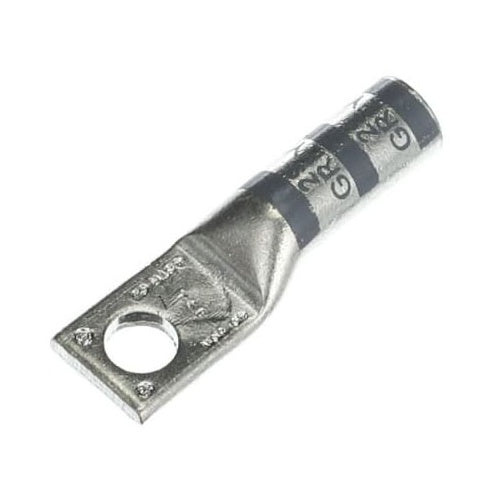 T&B 54906BE Copper Tin Plated 1-Hole Lug Long Barrel No4 1/4B Gray
