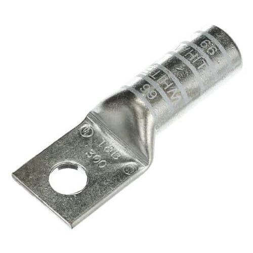 T&B 54914BE Copper Tin Plated 1-Hole Lug Long Barrel 300 1/2B White