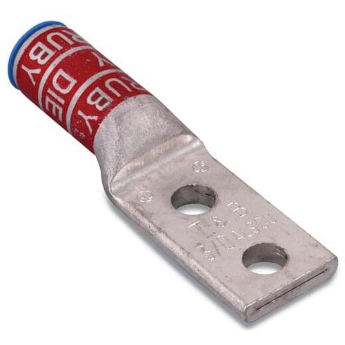 T&B 60244 3/0Awg Ruby 2-Hole Aluminum/Copper Lug