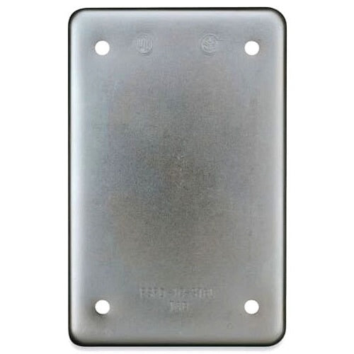 T&B DSS100-TB Single Gang Fs/Fd Cover, Steel, Blank