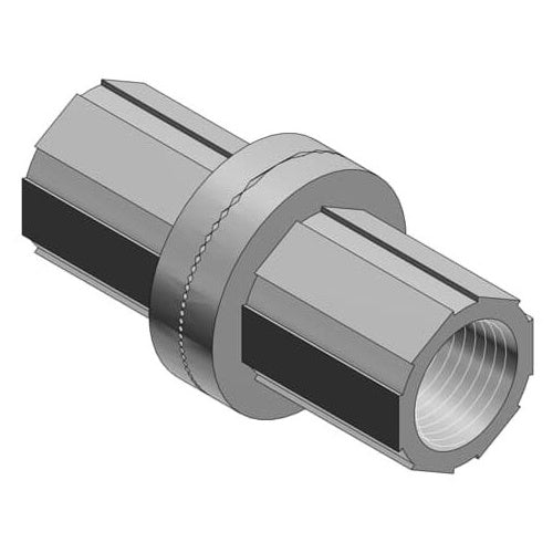 T&B H100TBFA 1" Bulkhead Fitting Aluminum