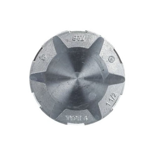 T&B H150CAP Zinc Bullet Hub Capoff 1-1/2"