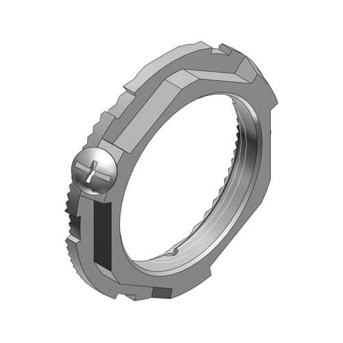 T&B L100GRA-TB 1" Aluminum Ground Locknut