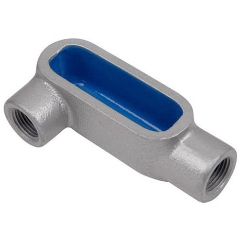 T&B LR37 1" Bluekote LR Conduit Body Form-7 Iron