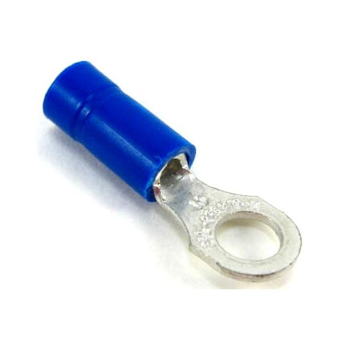 T&B RB1327 Insulated Vinyl Ring Terminal 18-14 No4 Awg Blue