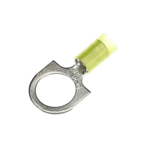 T&B RC10-12 Insulated Nylon Ring Terminal 12-10 Bolt 1/2" Yellow
