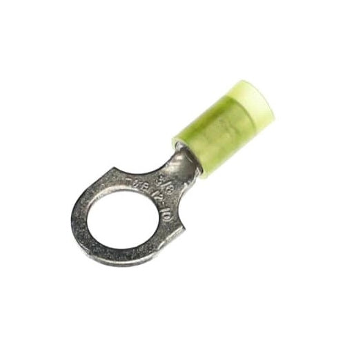 T&B RC10-38 Insulated Nylon Ring Terminal 12-10 Bolt 3/8" Yellow