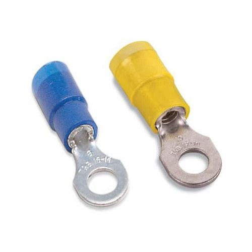 T&B RC10-6X ExPanduited Insulated Nylon Ring Terminal 12-10, No6 Yl