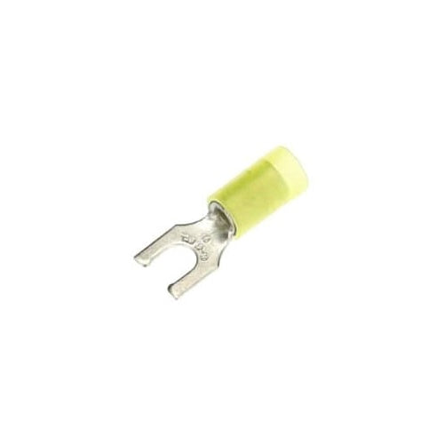 T&B RC2223 Insulated Nylon Locking Fork Terminal 12-10 No10 Yellow