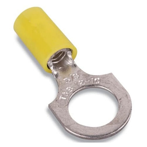 T&B RC363 Insulated Nylon Ring Terminal 12-10 No10 Yellow