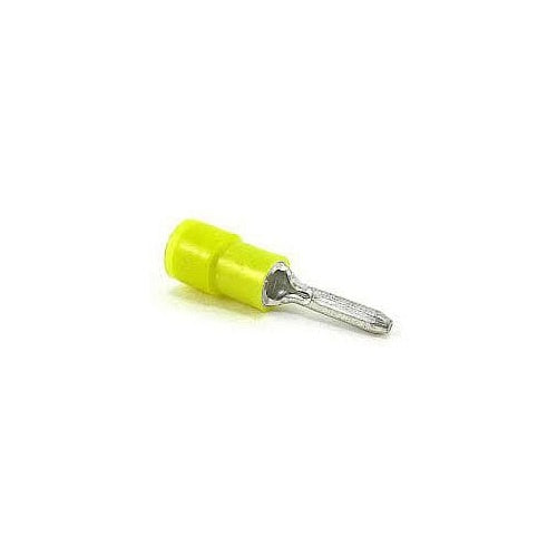 T&B RC55PT Insulated Vinyl Pin Terminal No12-10 Yellow