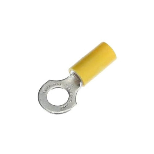 T&B RC717 Insulated Vinyl Ring Terminal 12-10 1/4" Yellow