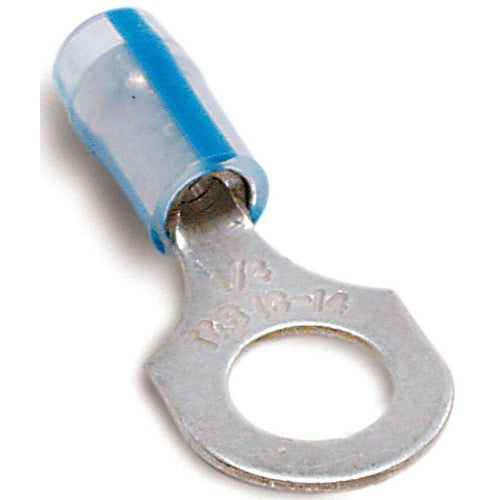 T&B RCT863 Insulated Fluoropolymer Ring Terminal 22-18, 1/4, Copper Lug