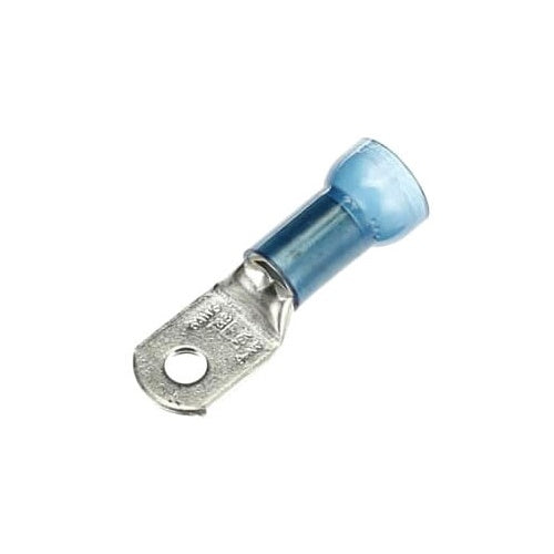 T&B RE6-10 Insulated Nylon Ring Terminal 6 Bolt No10 Blue