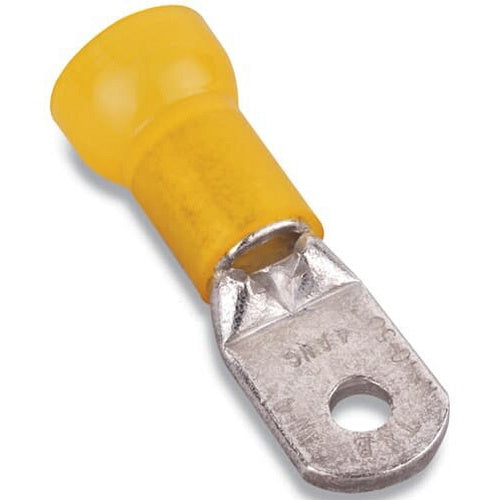 T&B RK717 Insulated Nylon Ring Terminal 3/0, 1/4, Yellow