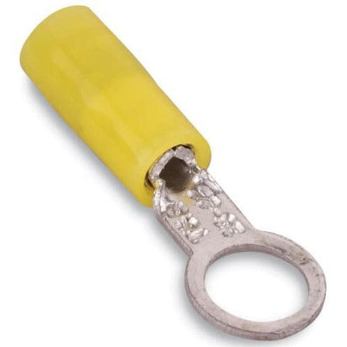 T&B RZ22-4 Insulated Nylon Ring Terminal 26-22, No4, Yellow