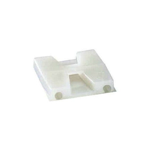 T&B TC5342A 2-Way Mounting Base 1.1X1.1" Natural Nylon Adhesive
