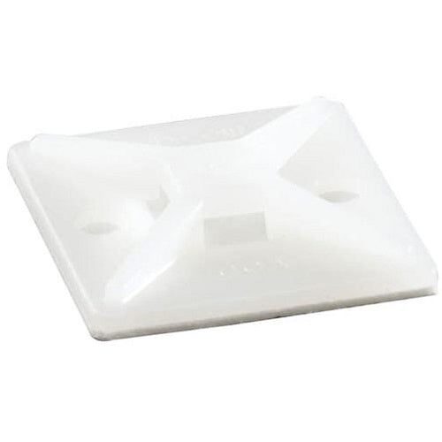 T&B TC5345A 4Way Mounting Base 1.1X1.1" Natural Nylon Adhesive