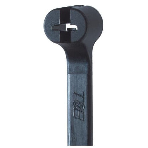 T&B TY23MX Cable Tie 18Lb 4" Uv Black Nylon