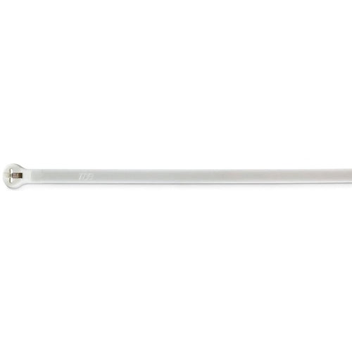 T&B TY24MFR Cable Tie 40Lb 5-1/2" White Nylon Flame Retardant